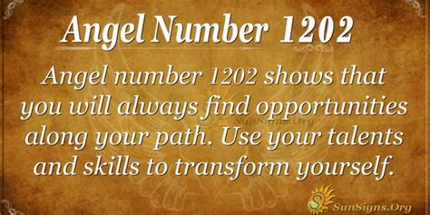 Angel Number 1202 Meaning: Soul Purpose And Mission